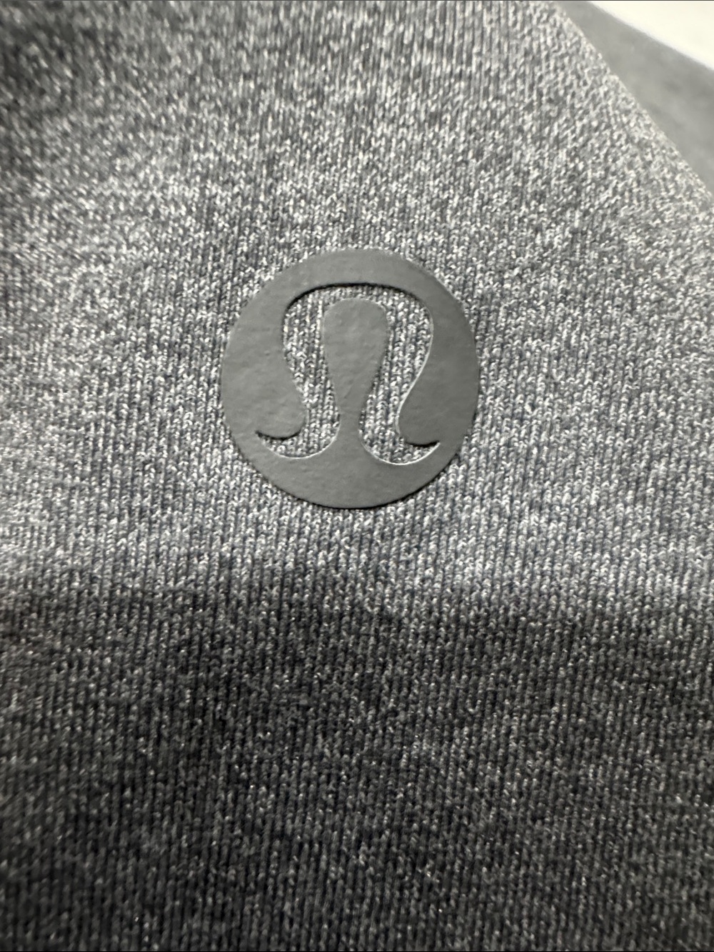 lululemon athletica High-Waist Heather Gray Drawstring Shorts - Picture 2 of 11